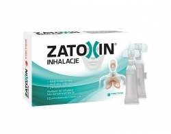 Zdjęcie ZATOXIN INHALACJE roztówr do inhalacji 10 fiolek x 3 ml