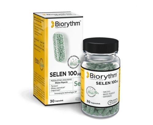 Zdjęcie BIORYTHM SELEN 100 mcg 30 kapsułek