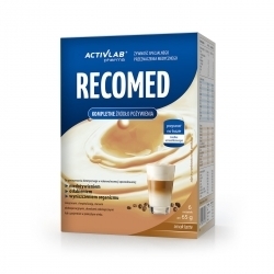 Zdjęcie ACTIVLAB RECOMED smak Latte 6 saszetek + SASZETKA RECOMED 65G GRATIS! DATA 24.02.2023