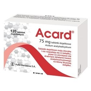 Zdjęcie ACARD 75 mg 120 tabletek