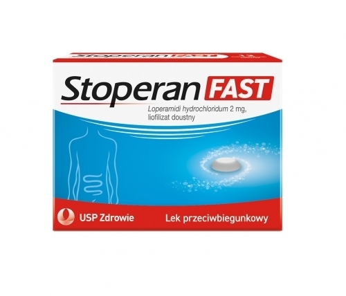 Zdjęcie STOPERAN FAST liofilizat doustny 2 mg 12 tabletek