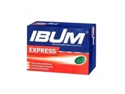 Zdjęcie IBUM EXPRESS 400 mg 24 kapsułki