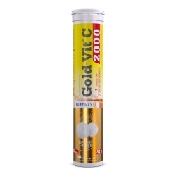 Zdjęcie OLIMP GOLD-VIT C 2000 smak pomarańczowy 20 tabletek