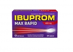 Zdjęcie IBUPROM MAX Rapid 400 mg 24 tabletki