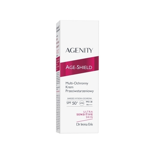 Zdjęcie AGENITY AGE-SHIELD Multi-ochronny krem przeciwstarzeniowy SPF50+ 50 ml