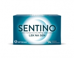 Zdjęcie SENTINO 12,5 mg Lek na sen 14 tabletek