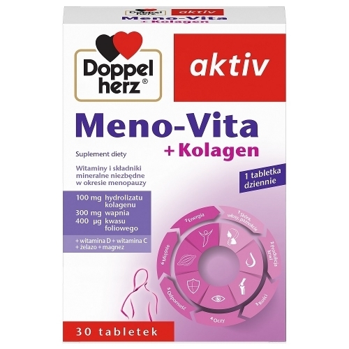 Zdjęcie DOPPELHERZ AKTIV Meno-Vita 30 tabletek