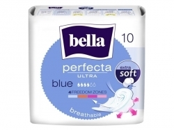 Zdjęcie BELLA PERFECTA Ultra Blue Podpaski 10 sztuk