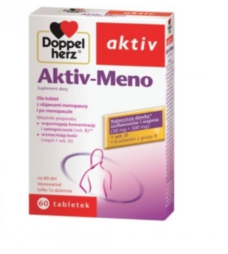 Zdjęcie DOPPELHERZ AKTIV Aktiv-Meno 60 tabletek