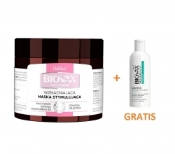Zdjęcie BIOVAX Niacynamid Wzmacniająca Maska stymulująca 250 ml + MINI SZAMPON 50 ml GRATIS