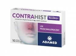 Zdjęcie CONTRAHIST Allergy 5 mg 10 tabletek
