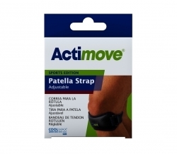 Zdjęcie ACTIMOVE SPORTS EDITION Patella Strap Adjustable Opaska podrzepkowa BLACK Universal
