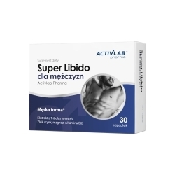 Zdjęcie ACTIVLAB SUPER LIBIDO Dla Mężczyzn 30 kapsułek