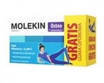 Zdjęcie MOLEKIN OSTEO 60 tabletek+ GUMA OPOROWA DO ĆWICZEŃ GRATIS!