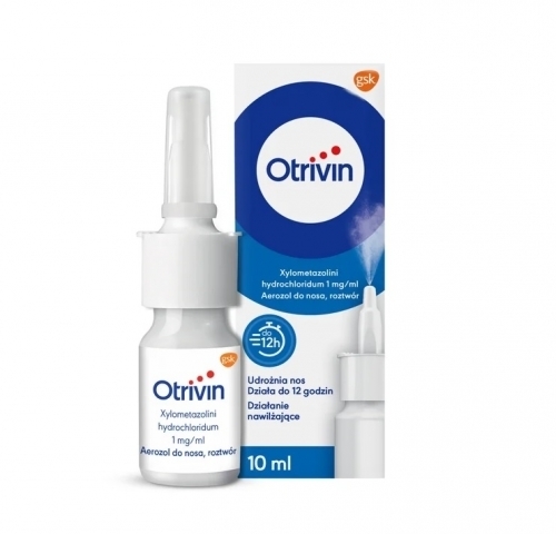 Zdjęcie OTRIVIN 0,1% aerozol do nosa 10 ml