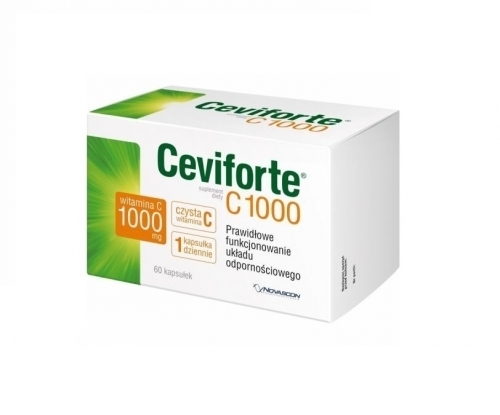 Zdjęcie CEVIFORTE C 1000 60 kapsułek
