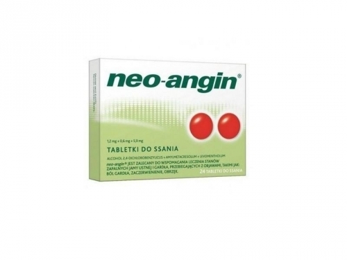 Zdjęcie NEO-ANGIN  24 tabletek do ssania