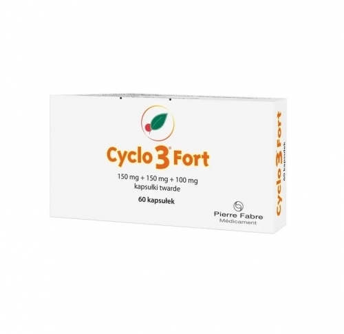 Zdjęcie CYCLO 3 FORT 60 kapsułek