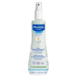 Zdjęcie MUSTELA BEBE ENFANT Spray do włosów odświeżający ułatwiający rozczesywanie 200 ml