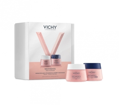 Zdjęcie VICHY ZESTAW NEOVADIOL ROSE PLATINUM Krem na dzień 50 ml + Krem na noc 50 ml