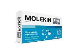 Zdjęcie MOLEKIN CYNK 15 mg 30 tabletek