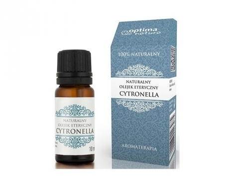 Zdjęcie OPTIMA NATURA Naturalny Olejek eteryczny CYTRONELLA 10 ml