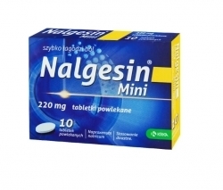 Zdjęcie NALGESIN MINI 220 mg 10 tabletek