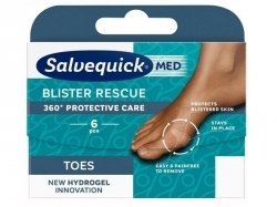 Zdjęcie SALVEQUICK MED RESCUE Plastry na pęcherze 1 opakowanie (6 sztuk)