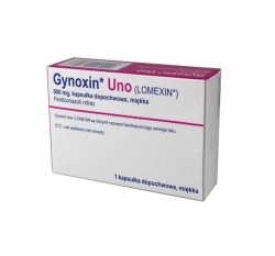 Zdjęcie GYNOXIN UNO 600 mg 1 kapsułka dopochwowa IMPORT RÓWNOLEGŁY