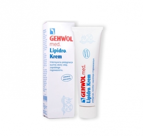 Zdjęcie GEHWOL MED LIPIDRO Krem nawilżający do stóp 75 ml