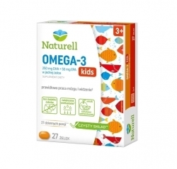 Zdjęcie NATURELL OMEGA-3 Kids 27 żelków