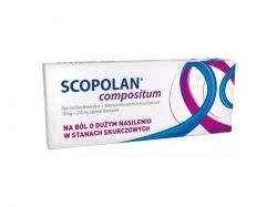 Zdjęcie SCOPOLAN COMPOSITUM 10 tabletek