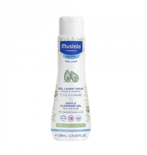 Zdjęcie MUSTELA Żel do mycia delikatny 200 ml