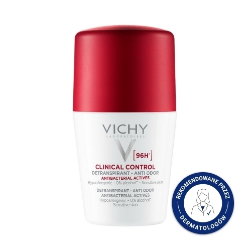 Zdjęcie VICHY DEO CLINICAL CONTROL Antyperspirant 96H roll-on 50 ml
