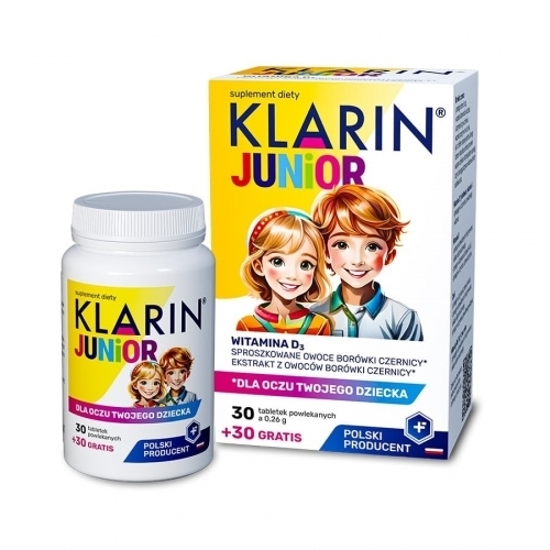 Zdjęcie KLARIN JUNIOR 60 tabletek