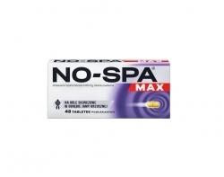 Zdjęcie NO-SPA MAX 80 mg 48 tabletek