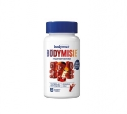 Zdjęcie BODYMAX BODYMISIE Multiwitamina żelki o smaku coli 60 sztuk + Szczoteczka Jordan GRATIS!