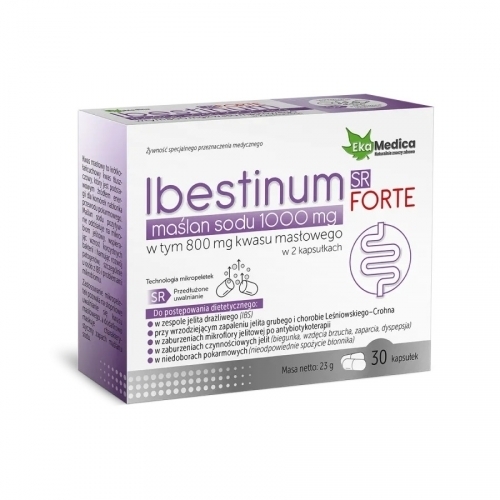 Zdjęcie EKAMEDICA IBESTINUM FORTE SR 1000 mg 30 kapsułek