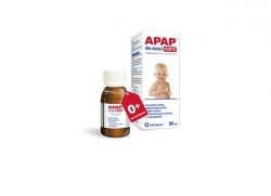 Zdjęcie APAP dla dzieci Forte zawiesina doustna 0,04 g/ml 85 ml