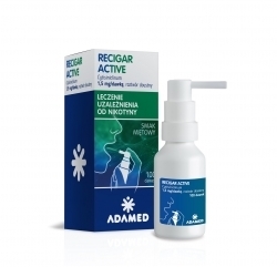 Zdjęcie RECIGAR ACTIVE 1,5 mg roztwór doustny smak miętowy 100 dawek