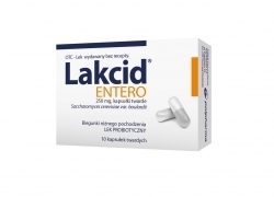 Zdjęcie LAKCID ENTERO 250 mg Probiotyk 10 kapsułek