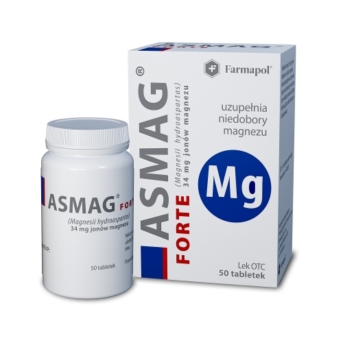 Zdjęcie ASMAG FORTE 50 tabletek