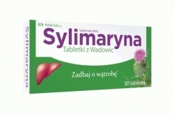 Zdjęcie SYLIMARYNA tabletki z wadowic 30 tabletek