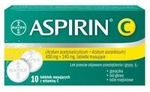 Zdjęcie ASPIRIN C 10 tabletek musujących INPHARM