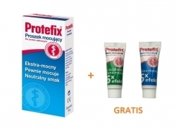 Zdjęcie PROTEFIX Proszek mocujący 50 g + PROTEFIX Krem mocujący 4 ml GRATIS