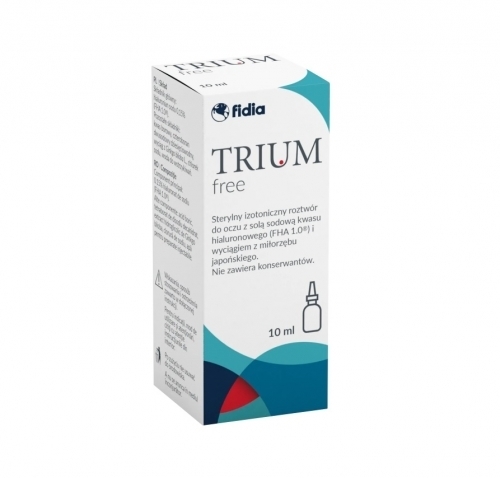 Zdjęcie TRIUM FREE Krople do oczu 10 ml