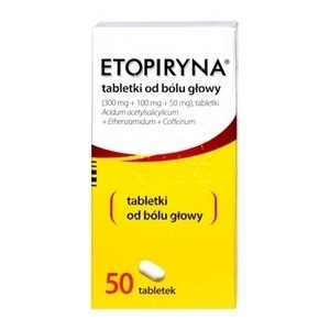 Zdjęcie ETOPIRYNA 50 tabletek
