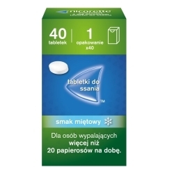 Zdjęcie NICORETTE COOLMINT 4 mg 40 tabletek do ssania