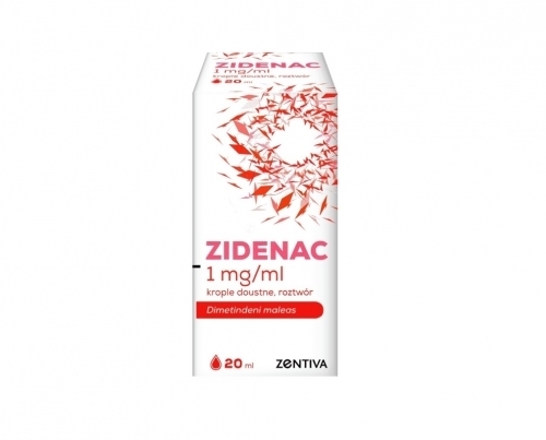 Zdjęcie ZIDENAC 1 mg/ml krople doustne na alergię 20 ml DATA 31.12.2024