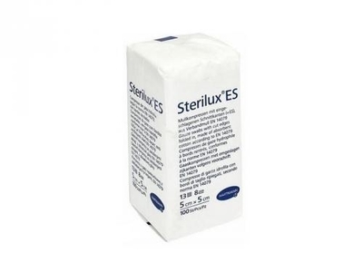 Zdjęcie STERILUX ES Kompresy niejałowe 13-nitkowe 8-warstwowe 5 x 5 cm 100 sztuk
